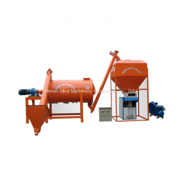 Simple Concrete And Putty Mixing Machine Production Line