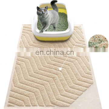 Custom Double Layer Cat Litter Trapper Mat For Pets