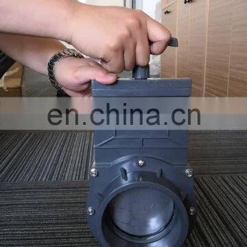 plastic PVC knife gate valve symbol