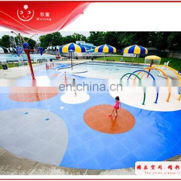 summer community swimming pool water fall for spray park on sale