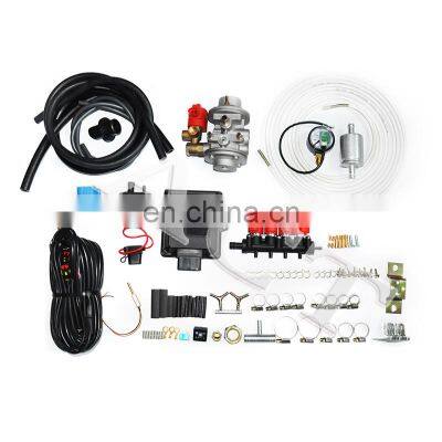 cng gas engine cng car conversion kit 4/6/8 cylinder complete kits gas kit for car