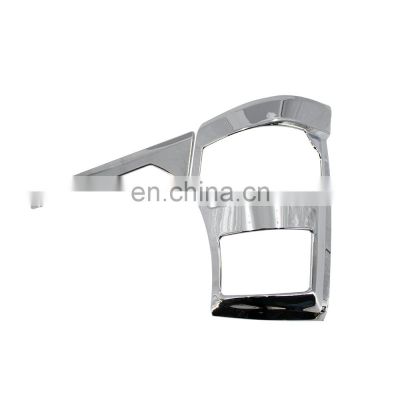 High Quality Truck Body Parts Chrome ABS Front Corner Lamp Cover For Isuzu 600P