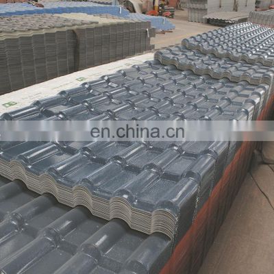 Manufacturers supply villa thermal insulation tiles for building plastic PVC artificial synthetic resin roof tiles