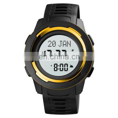 SKMEI 1729 Digital Muslim Watches Islamic Prayer Qibla Wrist Watch with Azan Time