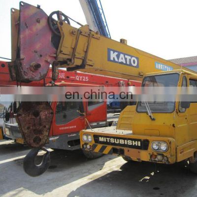 Kato original truck crane nk250E for sale in Shanghai, cheap Kato 25ton cranes