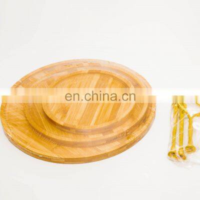 Multi layer service tray, country brown wooden double-layer tray with metal handle, two-layer decorative tray