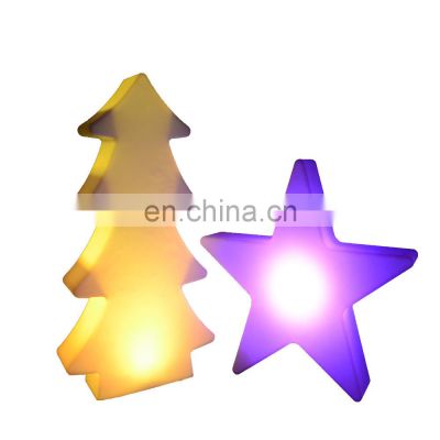 snowman star tree Christmas led light Customized size plastic cheap light CE/ROSH certificate led Christmas light