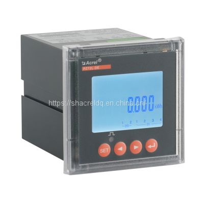 PZ72-DE Panel Type Energy Meter DC 1000V Smart Digital Power Meter Electrical Measuring Instrument in Energy Monitoring System