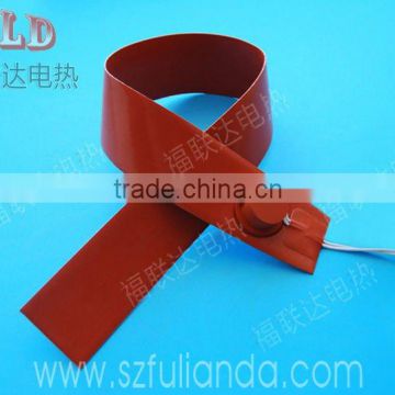 Customize 3.7v 5v 7.4v 9v 12v 24v 36v 48v 60v heating band with CE RoHS certification