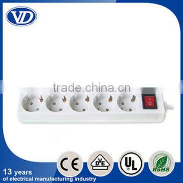 European type electrical socket, extension socket