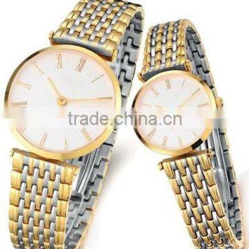 2012 Luxury stainless steel automatic couple watches