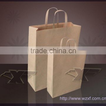 ECO Friendly Shopping Bag, brown kraft paper bag
