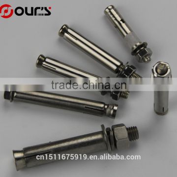 Chinese stainless steel 304,316 heavy duty m30 anchors bolt