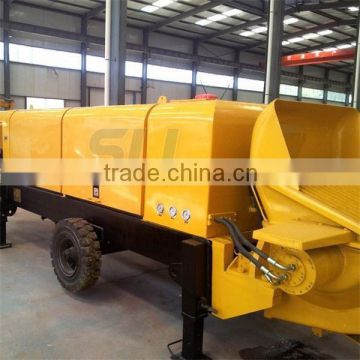 Safe Wood case package small best quality trailer concrete pump for sale