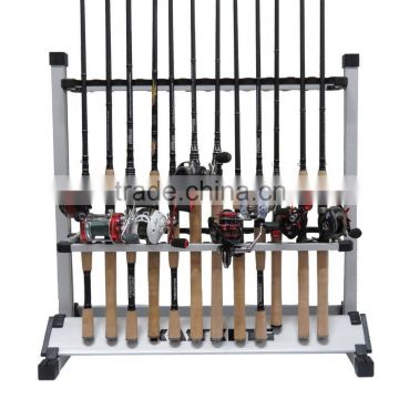 Excellent Aluminum display for fishing rod