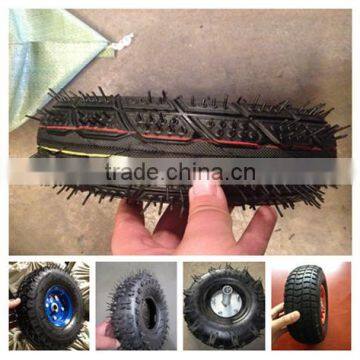 China industry of small pneumatic rubber farm machine wheel for wheelbarrow