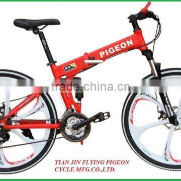 Most popular exercise Alloy surpass racking MTB Folding bike 26(FP-FB16004)