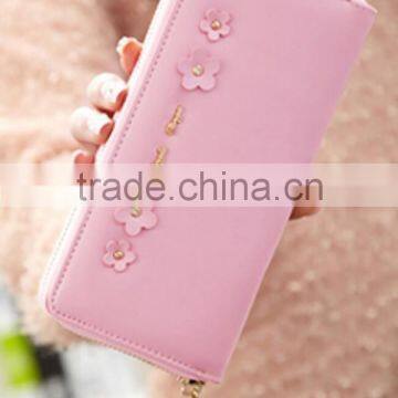 China suppier wholesale soft cheap bags korean flower print candy colur purse bags