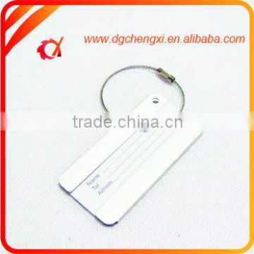 personalized Indestructible Aluminum Metal Luggage Tags