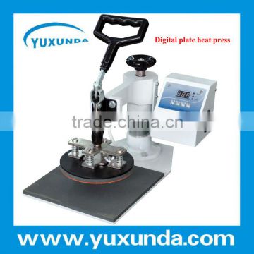 newest 2015 hot plate sublimation machine Yuxunda Digital plate heat press machine, plate heat transfer machine on hot sale