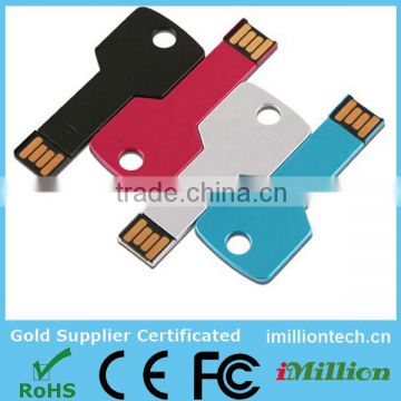 china manufacturer silver key label usb flash drive with free samples