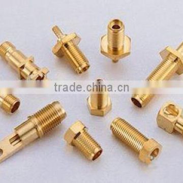 Brass cnc hardware products, cnc lathe machining services OEM China