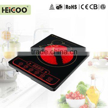 OEM hot cooking appliance black crystal panel infrared ceramic cooker