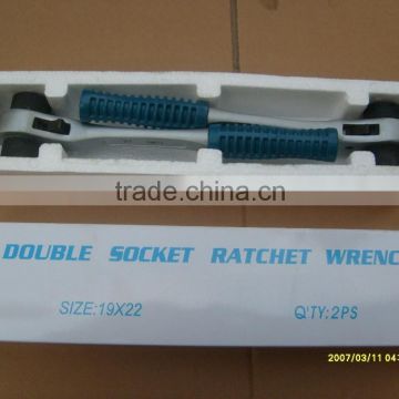 Hot Sale Double Socket Ratchet Wrench Made in China