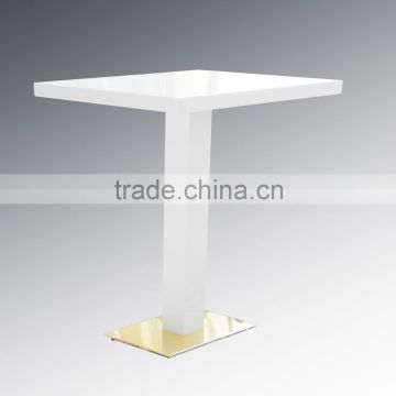 modern kitchen design acrylic sheets table top,restaurant chairs and tables