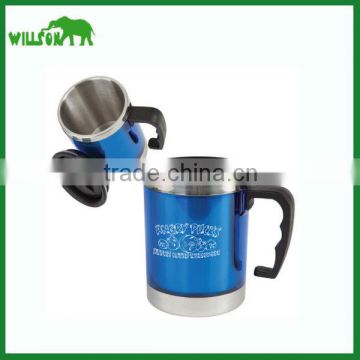 Promotional tea infuser mug thermo cup auto mug