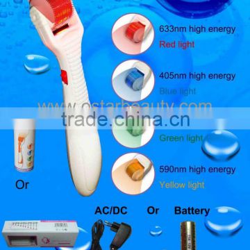 led 0.5mm mts derma roller (ostar beauty)