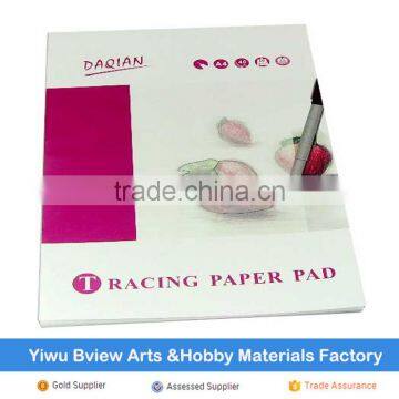 High quality A3 40sheets drawing tracing paper pad
