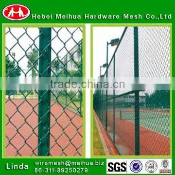 Cheap wholesale galvanzied used chain link fence for sale