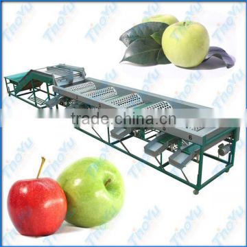 Best SelloSalable Automatic Apple Cleaning&Grading Machine for Different Fruits(SMS:0086-15903675071)