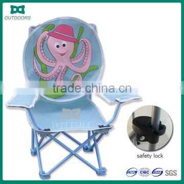 Cartoon picture personalized camping kids foldable chair