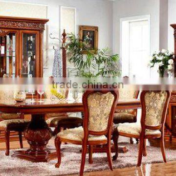 2013 year lastest design MDF classical European dinning room furniture