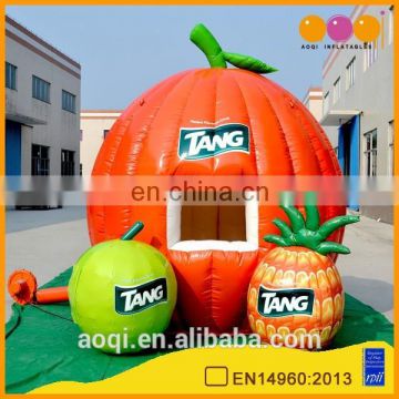 2015 cute design fruit combo shape inflatable booth tent for sale