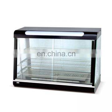 Kitchen EquipmentFoodDisplay stainless steel Electric Glass warmingShowcase