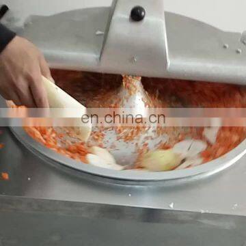 factory supply automatic vegetable cutting  stuffing machine / vegetable grinding machine for sale