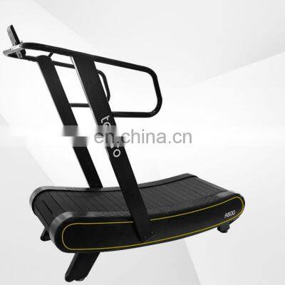 china cheap high quality home fitness gym equipment non-motorized running machine for home