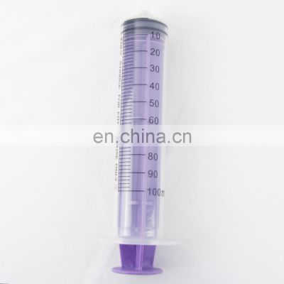 100ml   disposable syringe with needle  syringe 100ml feeding syringe