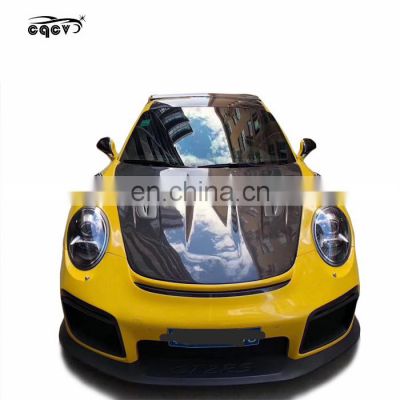 Beautiful GT&2 RS style body kit for  the new Porsche 911 991.2  front bumper rear bumper side skirts hood wing spoiler fender