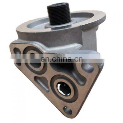 34340-12501 192-6 Excavator E200B /S6K diesel engine parts Short Head Oil Filter seat and cover