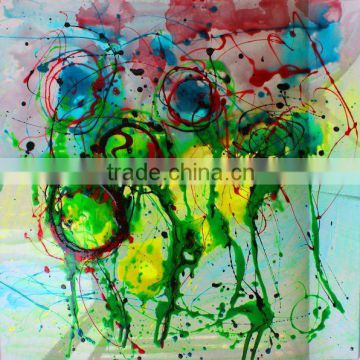 Abstract Glass Painting Wall Hanging Picture