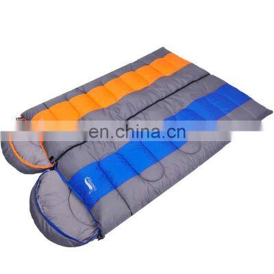 Wholesale Waterproof envelope  double sleeping bag outdoor hiking  sleeping bags with compression bag