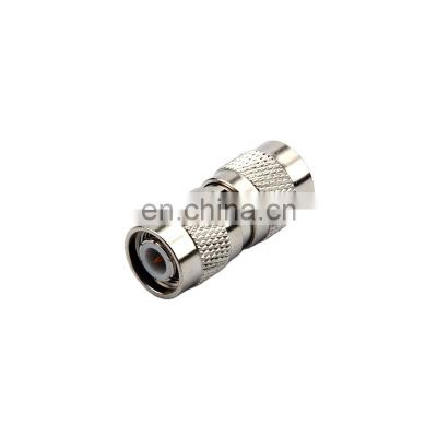 Good Quality RF Brass Straight Connector TNC male to TNC male Antenna Adapter