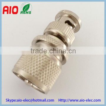 UHF male to BNC male adaptor RF connector,PL259 to bnc male adaptor