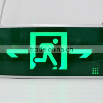 LED rechargeable emergency exit sign