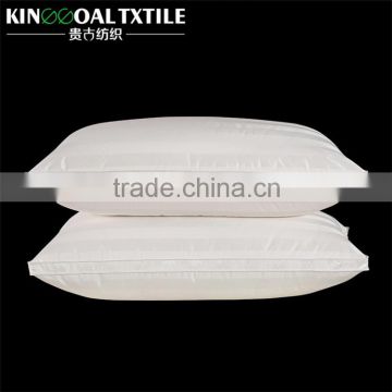 High quality silk and polyester mixed pillows neck pillow filled silk