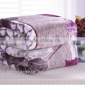 100% polyester super soft flannel fleece blanket